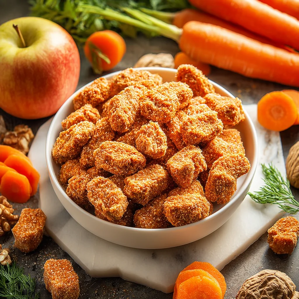 Apple Carrot Dog Treats