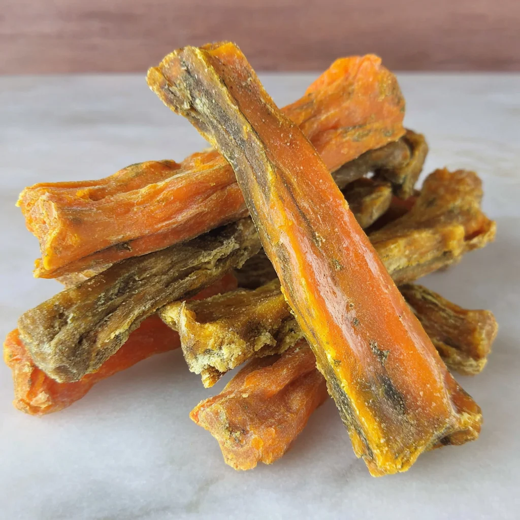 Apple and Carrot Hard Bones for Dogs