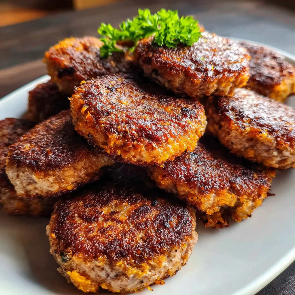 Beef and Pumpkin Patties for Dogs