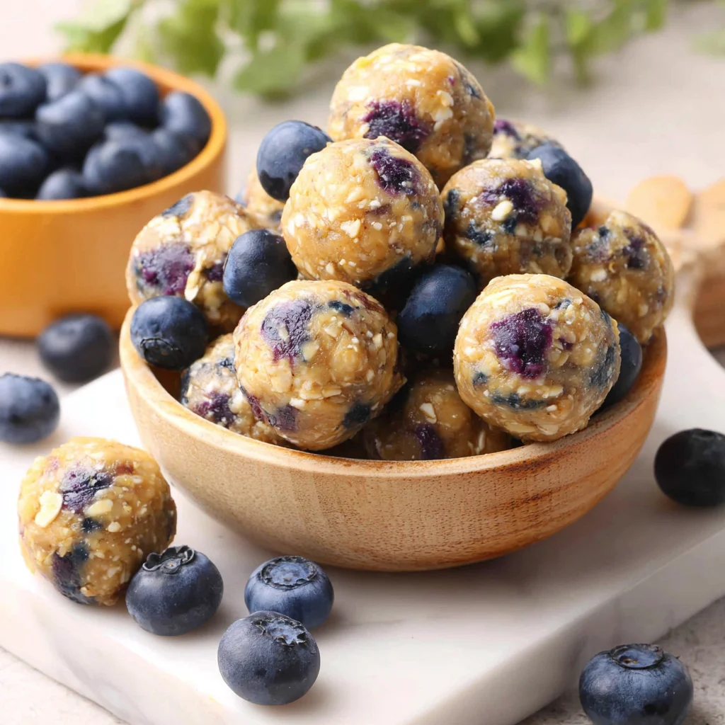 Blueberry Applesauce Dog Treats