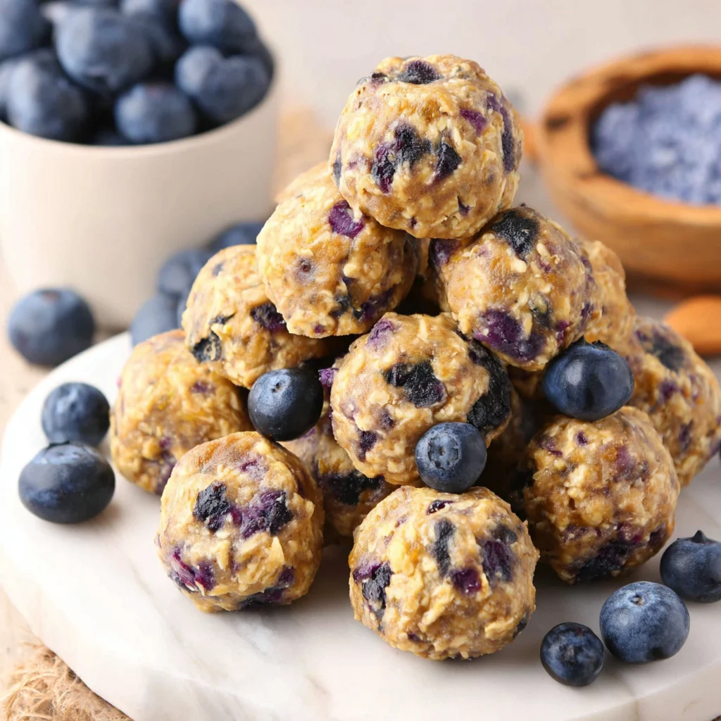 Blueberry Applesauce Dog Treats