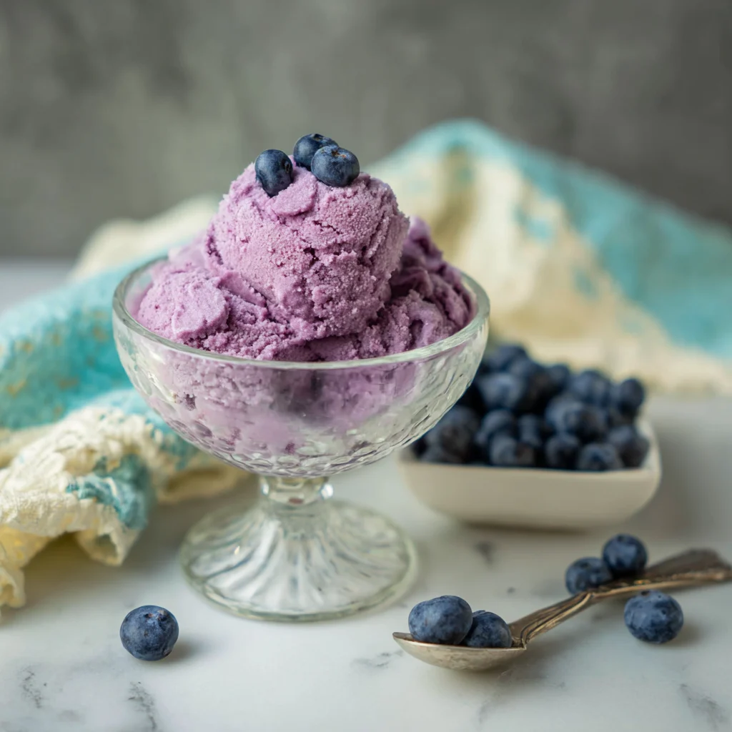 Blueberry Dog Ice Cream