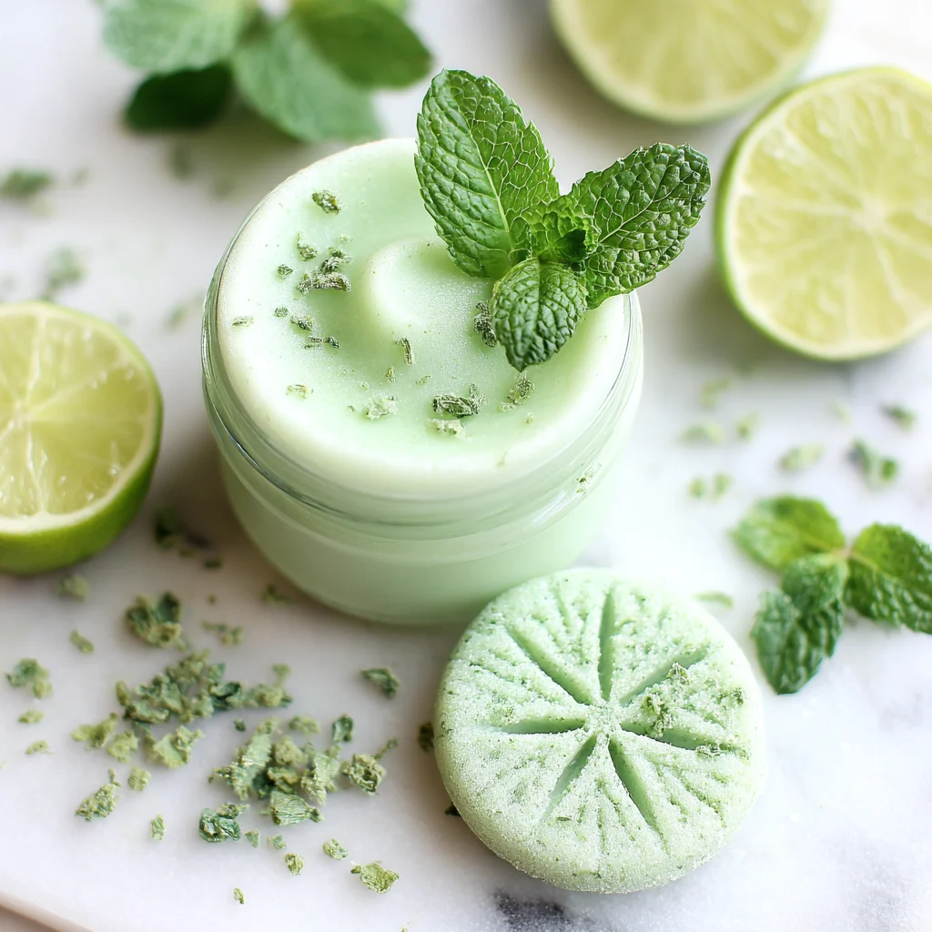 Coconut Oil Mint Dog Treats