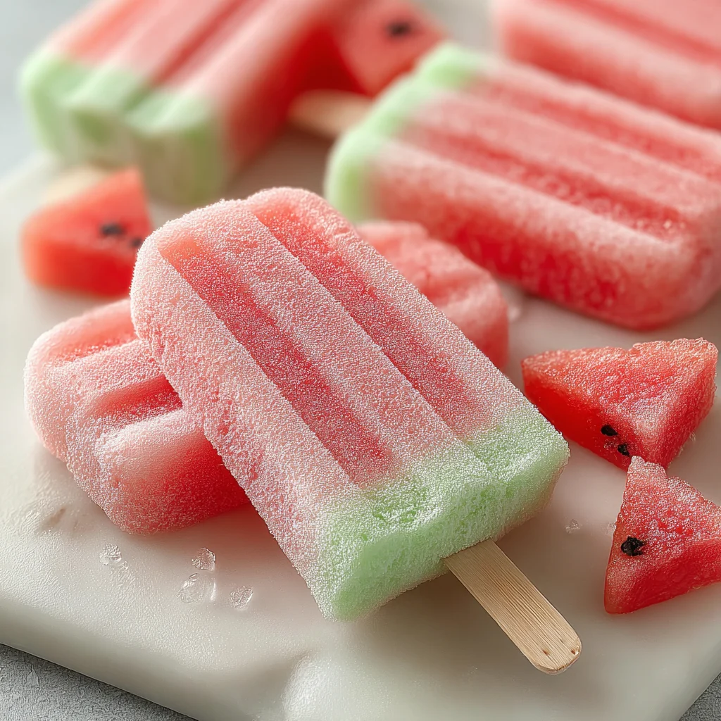 Frozen Watermelon Dog Treats
