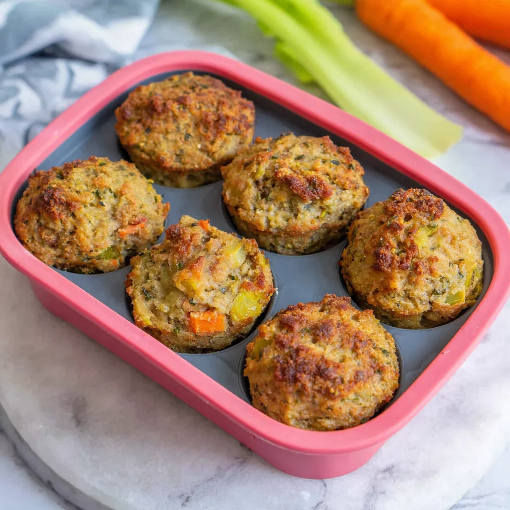Meatloaf Cupcakes Dogs