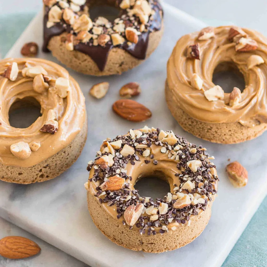 Peanut Butter Dog Donuts