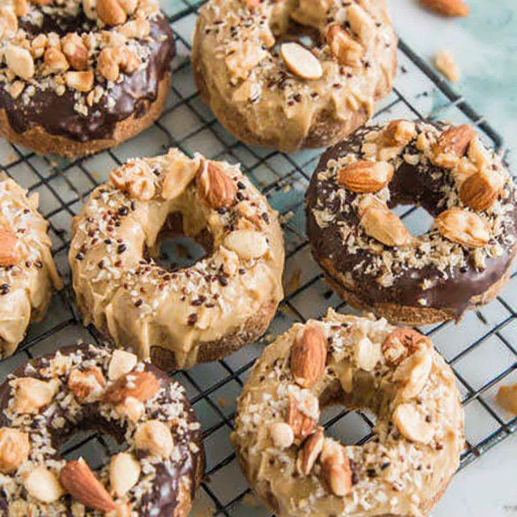 Peanut Butter Dog Donuts