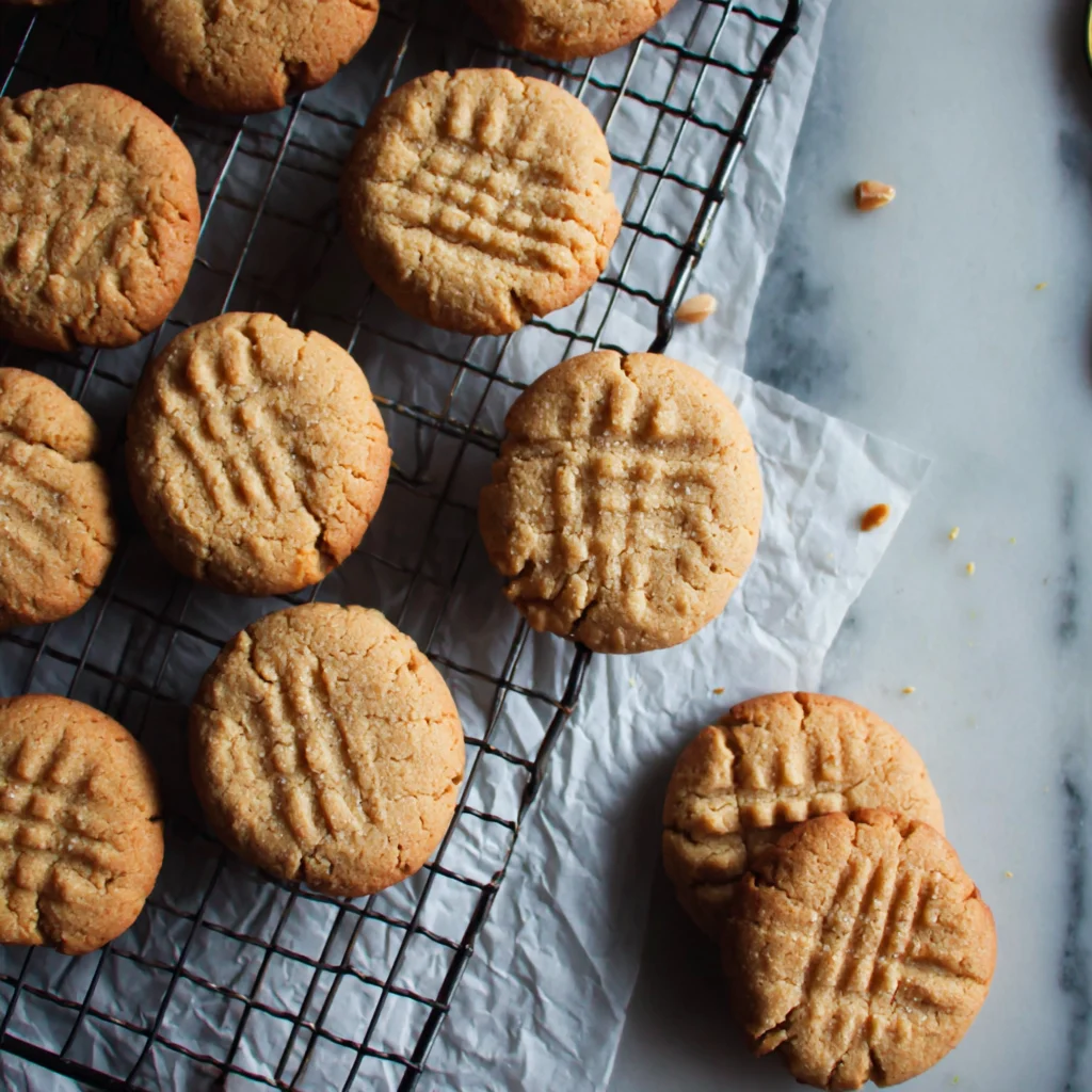 Peanut Butter Pumpkin Cookies