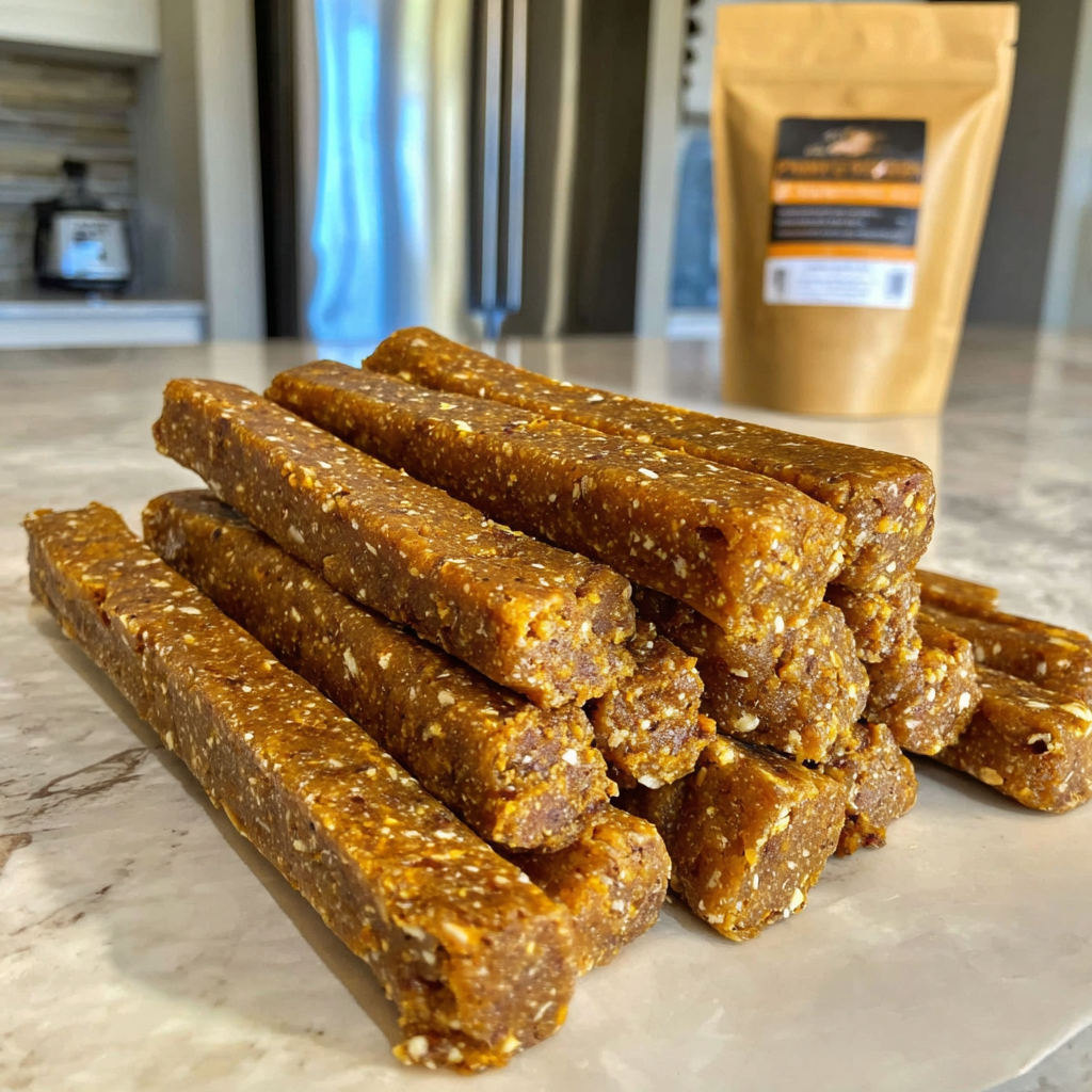 Pumpkin & Oatmeal Dog Snack Sticks