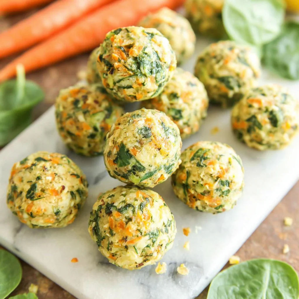 Spinach Carrot Zucchini Dog Treats