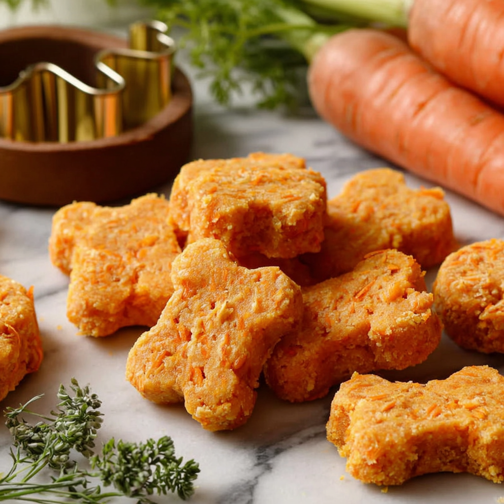 Carrot Apple Dog Treats