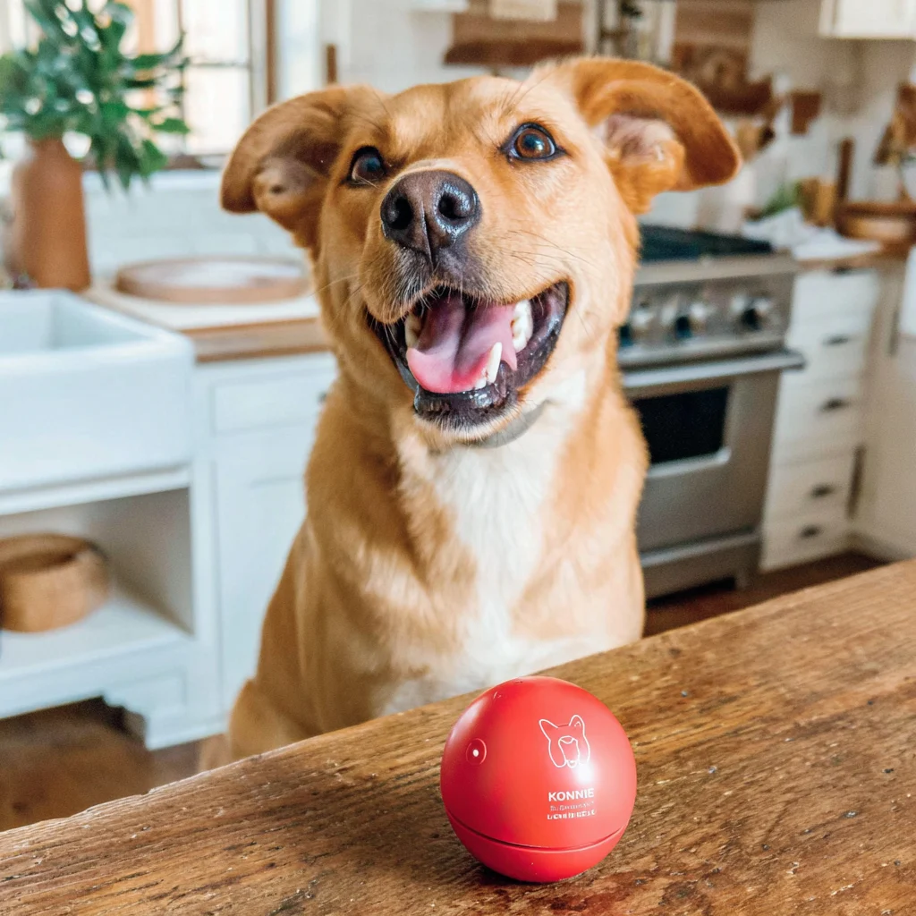 KONG Wobbler dog toy