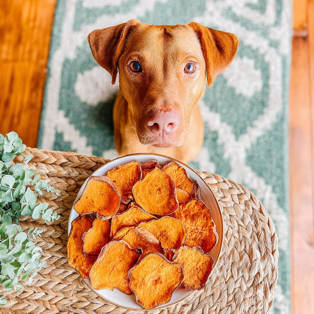 dehydrated sweet potato dog treats